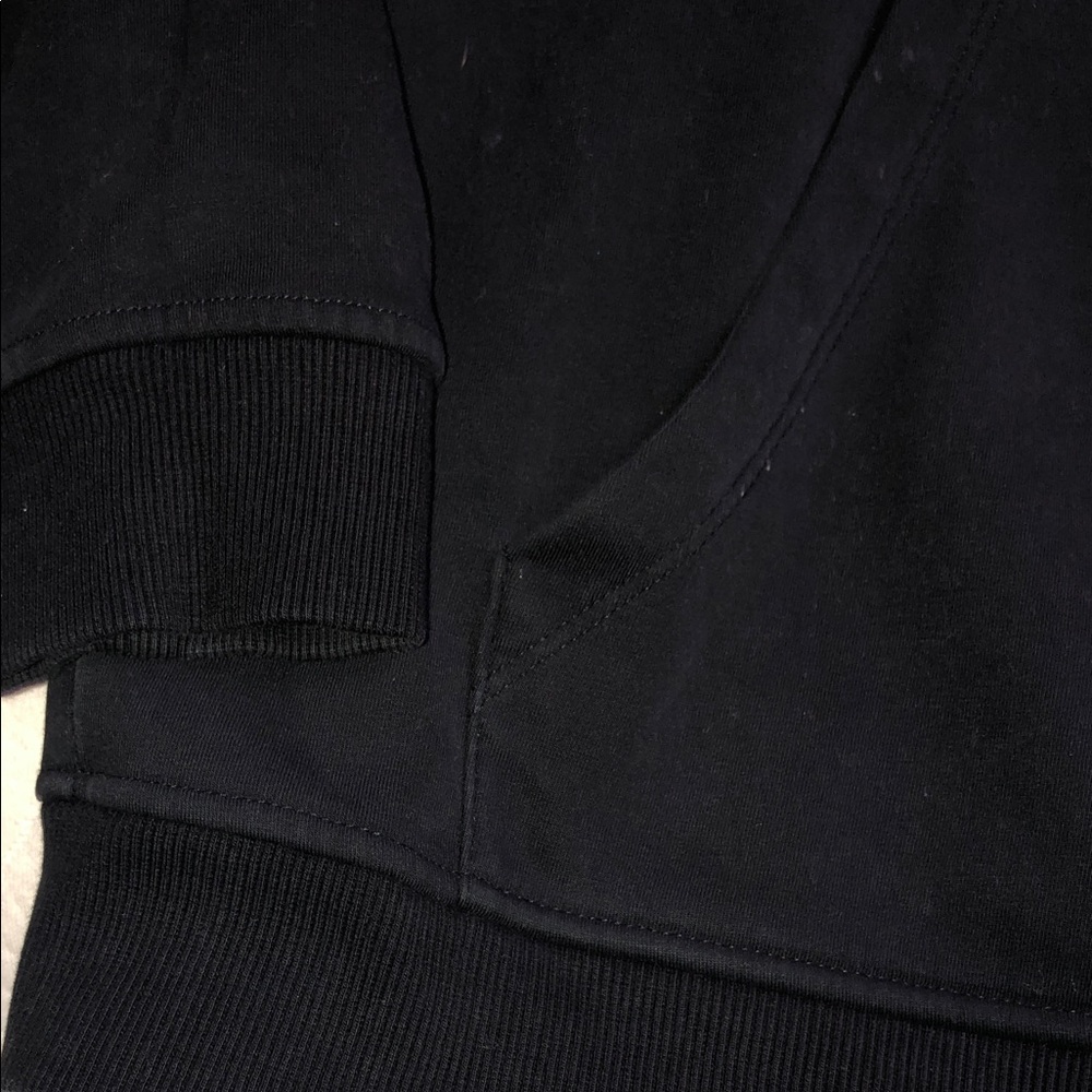 Gucci Black Hoodie with Gold Logo and Crest - Picture 6 of 11